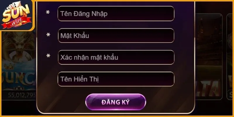 Quy trình thực hiện đăng ký Sunwin an toàn