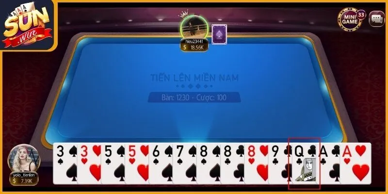 Game bài đỉnh chóp Tiến lên miền Nam