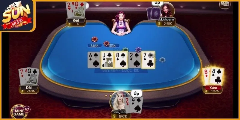 So sánh xì tố và poker cách thức kết hợp