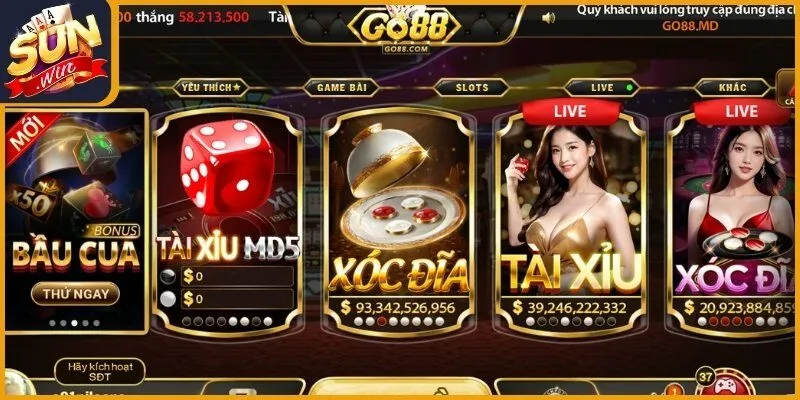 Tài Xỉu Go88 - Bí Quyết Soi Cầu Và Chiến Thắng Cùng Sunwin 2 Giải mã sức hút mãnh liệt của game tài xỉu Go88