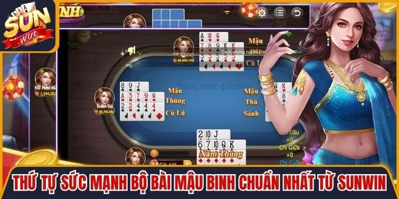 Thứ Tự Sức Mạnh Bộ Bài Mậu Binh
