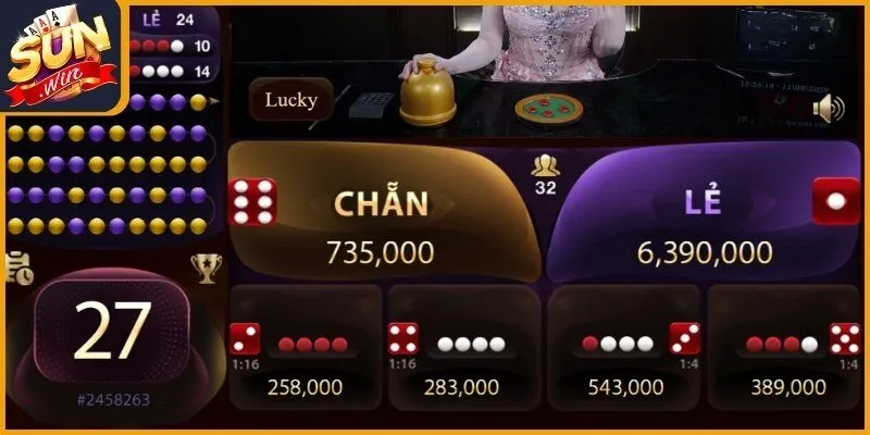 Các loại hình đặt cược xóc đĩa