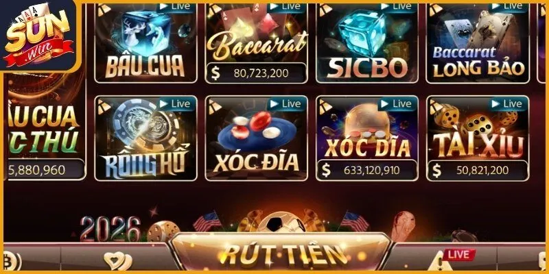 Sức hút của game xóc đĩa Sunwin đối với bet thủ